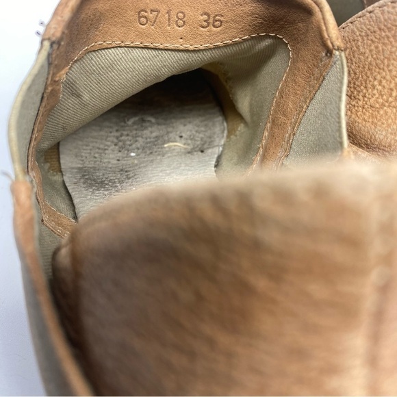 FREE PEOPLE Azalea Leather Pointed Toe Ankle Boots, Size 36 - Picture 6 of 8